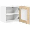 vidaXL Armadio pensile con porta 2 pcs Rovere Sonoma 40 x 31 x 40 cm