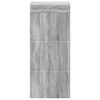 vidaXL Armadio da bagno a muro TULUM Grigio Sonoma 37 x 24,5 x 86 cm