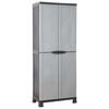 vidaXL Armadietto in Plastica 68x39x171,5 cm