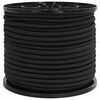 vidaXL Corde Bungee 8 mm Nero PP e gomma
