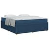 vidaXL Struttura del letto Blu 180 x 200 cm Tessuto