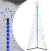 vidaXL Albero di Natale a LED 525 LED Blu 302 cm