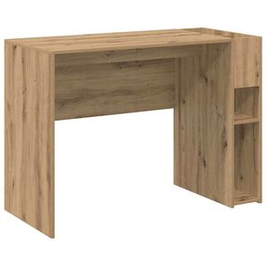 vidaXL Scrivania Rovere artigianale Legno ingegnerizzato