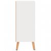 vidaXL Credenza Bianco Lucido 60x30x72 cm in Legno Multistrato