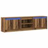 vidaXL Unit&agrave; TV 180 x 34 x 50 cm Marrone Legno ingegnerizzato