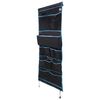 vidaXL Sacchetto per Stoccaggio Nero e Blu 161 x 58,5 cm Oxford