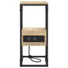 vidaXL Armadio da Notte con cassetto rovere sonoma 41.5 x 26 x 60.5 cm