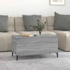 vidaXL Tavolino Salotto Grigio Sonoma 90x44,5x45 cm Legno Multistrato