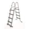 Bestway Scaletta di Sicurezza per Piscine a 4 Gradini Flowclear 122 cm