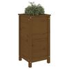 vidaXL Fioriera da Giardino Ambra 40x40x78 cm Legno Massello di Pino