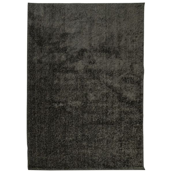vidaXL Tappeto a Pelo Lucido Lungo ISTAN Effetto Antracite 160x230 cm