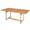 vidaXL Set da Pranzo da Giardino 7 pz in Legno Massello di Teak