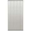 vidaXL Zanzariera per Porta con 5 Sezioni a Rete Nera 120x240 cm