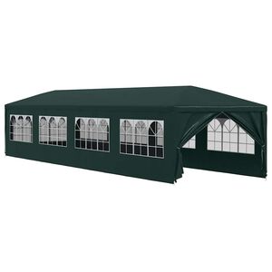 vidaXL Tendone per Feste 3x12 m Verde