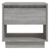 vidaXL Comodini 2 pz Grigio Sonoma 45x34x44 cm in Truciolato