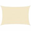 vidaXL Vela Parasole 160 g/m&sup2; Crema 5x6 m in HDPE