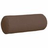vidaXL Cuscini a rullo 2 pcs Marrone &Oslash; 25 x 70 cm Tessuto