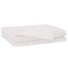 vidaXL Coperta Ponderata Bianco 200 x 225 cm 9 kg 100% Cotone 205T