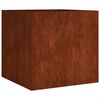 vidaXL Fioriera 40x41x40 cm in Acciaio Corten