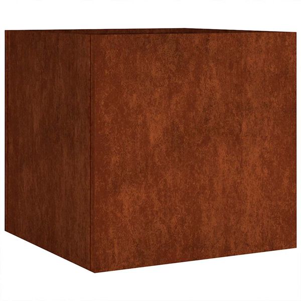 vidaXL Fioriera 40x41x40 cm in Acciaio Corten