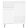 vidaXL Credenza Bianca 60x35x70 cm in Legno Multistrato