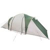 vidaXL Tenda da Campeggio a Cupola per 6 Persone Verde Impermeabile