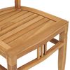 vidaXL Set da Pranzo da Giardino 7 pz in Legno Massello di Teak