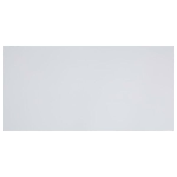 vidaXL Tavolo da Pranzo Bianco e Nero 120x60x74 cm in MDF