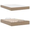 vidaXL Struttura letto con materasso con materasso 2 pcs Tanno PVC