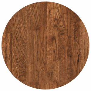 vidaXL Piano del tavolo &Oslash; 40 x 2,5 cm Rotondo Marrone Chiaro