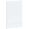vidaXL Pannello Lavastoviglie Kalmar Bianco Lucido 45x1,5x67 cm