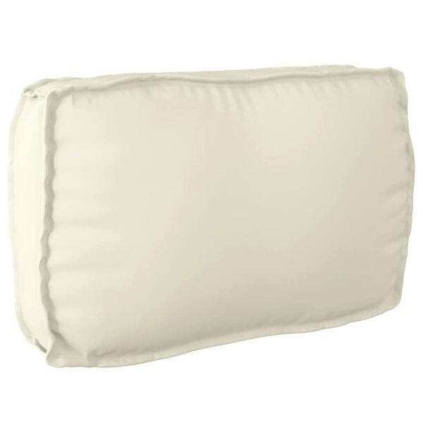vidaXL Cuscino Crema 70 x 40 x 12 cm Tessuto Oxford