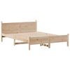 vidaXL Letto senza Materasso 120x190 cm in Legno Massello di Pino