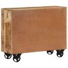 vidaXL Credenza 80x30x65 cm in Legno Grezzo Massello di Mango