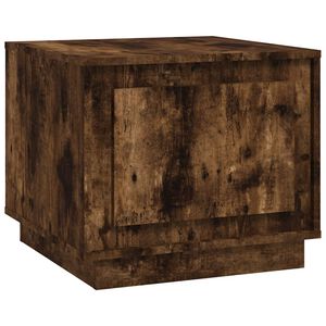 vidaXL Tavolino da Salotto Rovere Fumo 51x50x44 cm Legno Multistrato