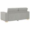 vidaXL Divano a 2 posti Grigio nuvola 180x78x84 cm in tessuto