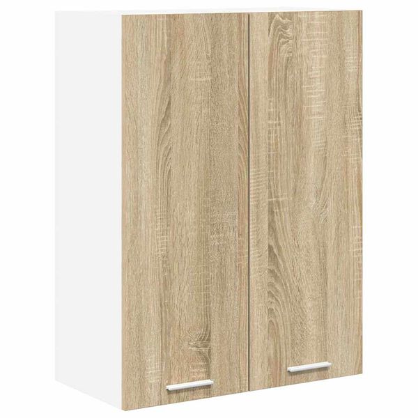 vidaXL Armadio pensile Rovere Sonoma 60 x 31 x 80 cm Legno multistrato