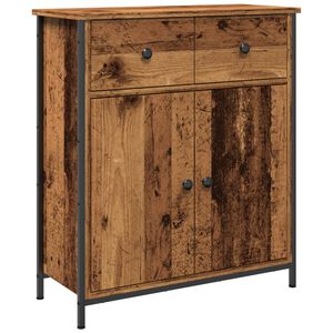 vidaXL Credenza Legno Antico 70x30x80 cm in Legno Multistrato