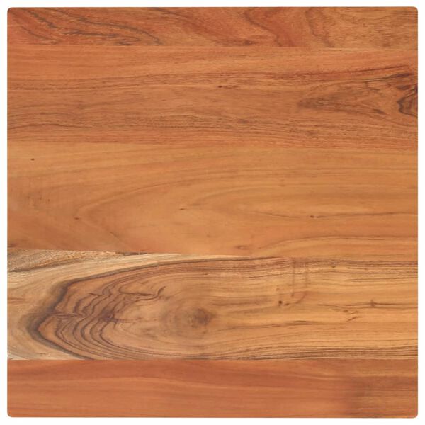 vidaXL Piano per Tavolo 40x40x3,8 cm Quadrato Legno Massello di Acacia