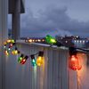 KONSTSMIDE Luci per Feste 40 Lampadine Trasparenti Ovali Multicolori