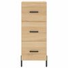 vidaXL Credenza Rovere Sonoma 34,5x34x90 cm in Legno Multistrato