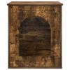 vidaXL Casa per Gatti Rovere fum&eacute; 53 x 52 x 62 cm Legno multistrato