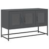 vidaXL Mobile TV Antracite 100,5x39x60,5 cm Acciaio Laminato a Freddo