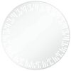 vidaXL Specchio a LED per Bagno 70 cm