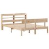vidaXL Letto senza Materasso 135x190 cm in Legno Massello di Pino