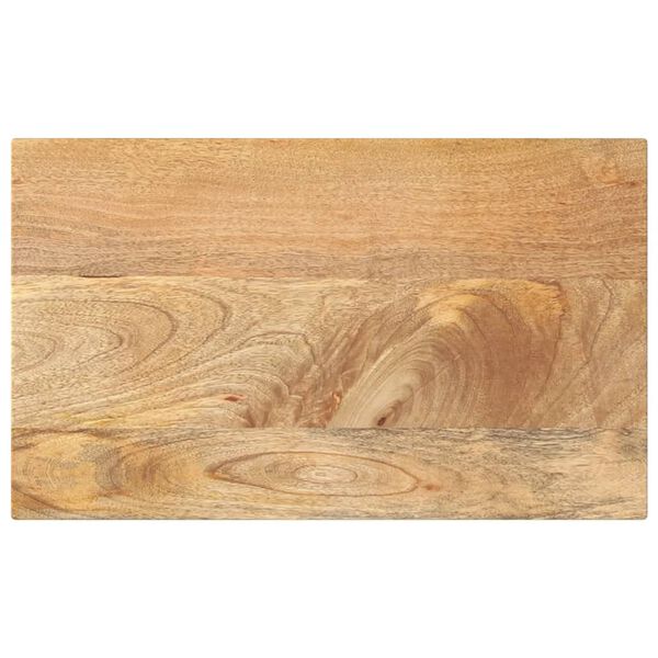 vidaXL Piano per Tavolo 40x20x2,5cm Rettangolare Legno Massello Mango