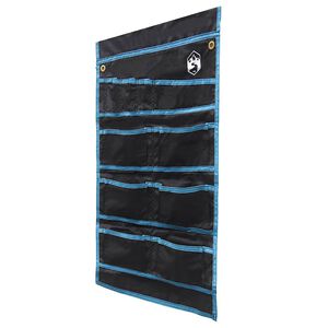 vidaXL Sacchetto per Stoccaggio Nero e Blu 63,5 x 40 cm Oxford