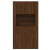 vidaXL Credenza Rovere Marrone in Legno Multistrato