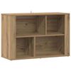 vidaXL Credenza Rovere artigianale 80 x 30 x 53 cm