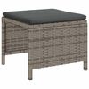 vidaXL Set Divano da Giardino 6 pcs Grigio e Grigio Scuro polyrattan